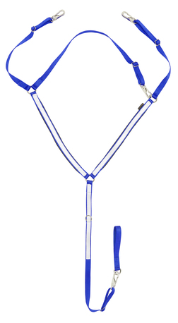 BRÖSTA FÖRBYGEL NYLON PRIME - BLÅ-VIT